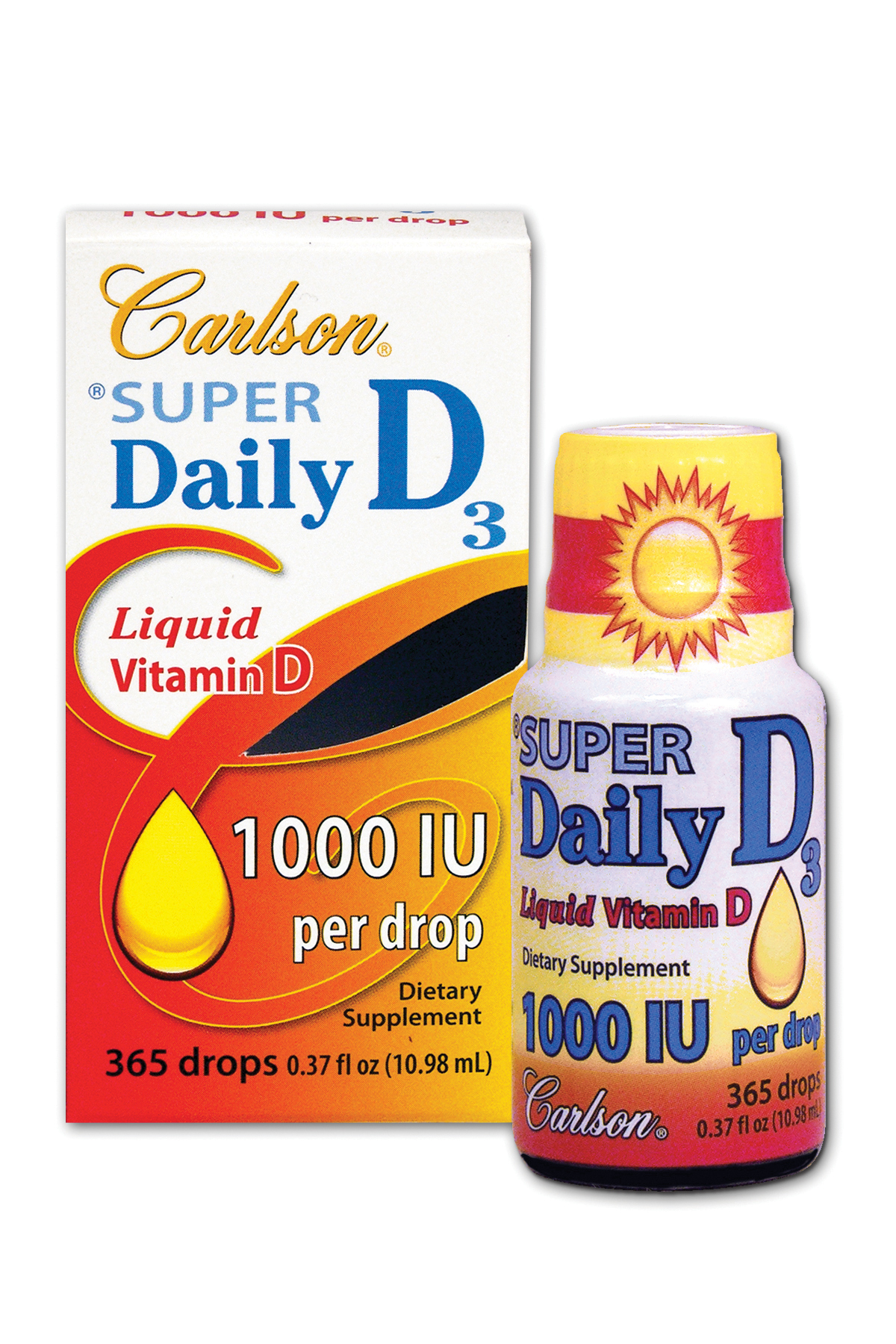 Super Daily Vitamin D3 by Carlson Laboratories