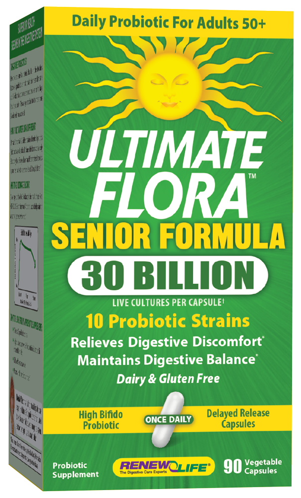 Ultimate Flora Senior Formula 30 Billion by ReNew Life