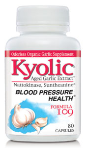 Kyolic Formula 109 Blood Pressure Health 109 by Wakunaga of America