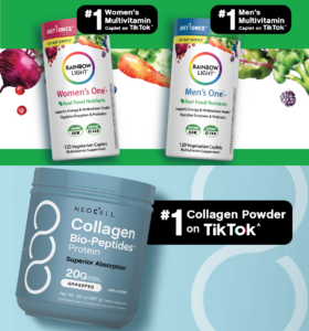 Rainbow Light and NeoCell Products Now Top Sellers on TikTok